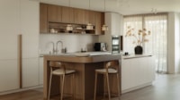 Keuken luxe appartement amsterdam